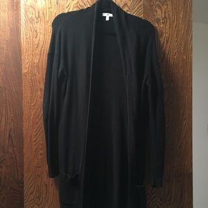 BP Black Long Cardigan